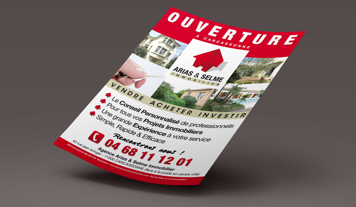 flyers agence immobiliere