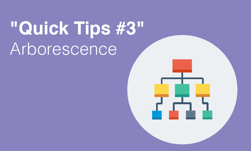 “Quick Tips #3” Arborescence