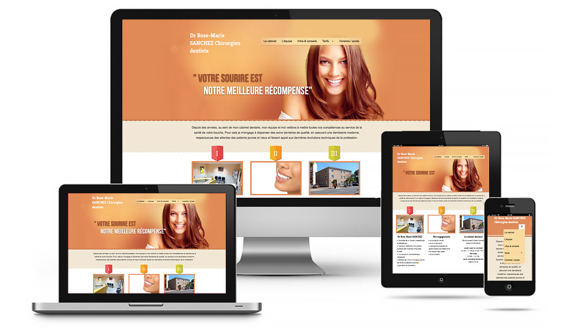 site dentiste sanchez