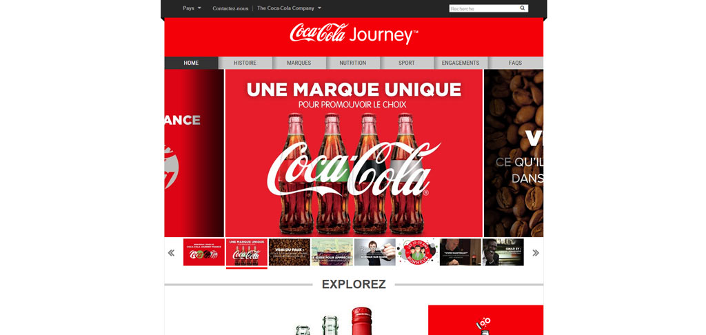 Site de Coca-Cola France