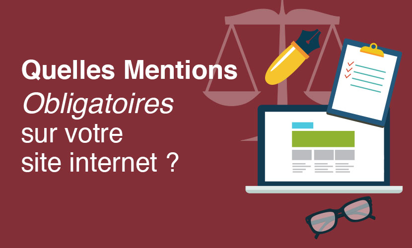 mentions obligatoires sur site-internet