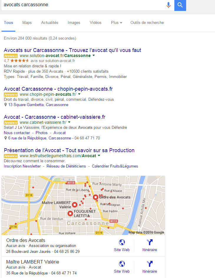 Pourquoi un 4ème lien Adwords dans les résultats Google ?