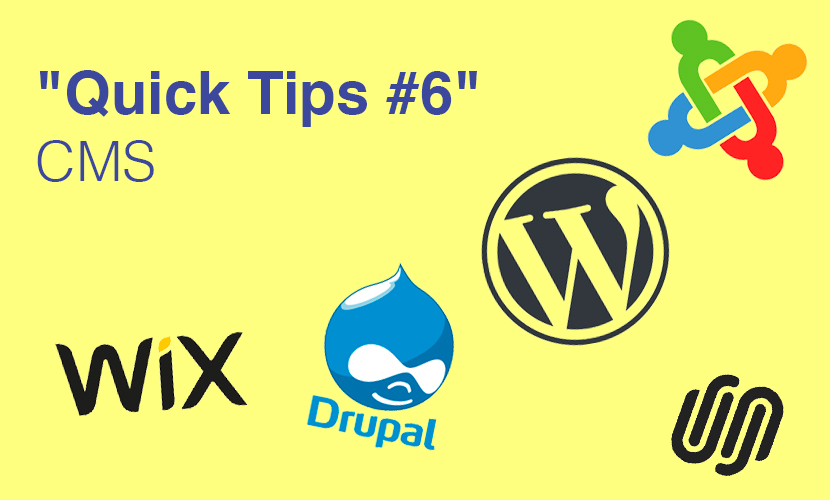 “Quick Tips #6” CMS