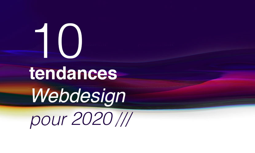 10 tendances webdesign 2020