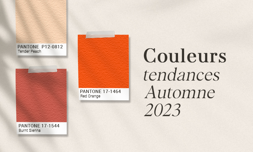 les couleurs tendances de l'automne